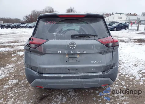 2023 Nissan Rogue Sv Intelligent Awd из США, поврежденный, VIN 5N1BT3BBXPC790766